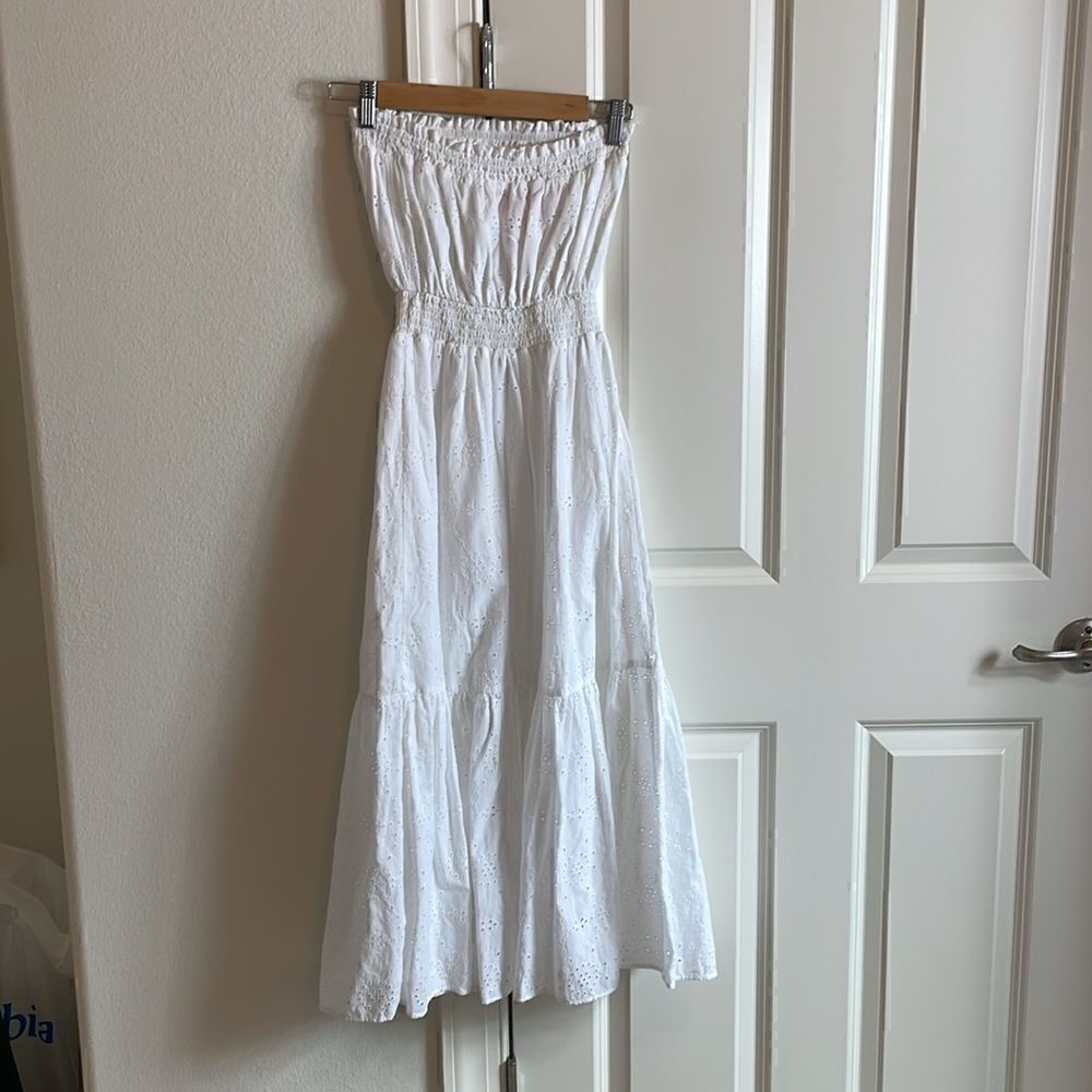 Lilly Pulitzer Nikole Strapless Eyelet Dress - Picture 6 of 6
